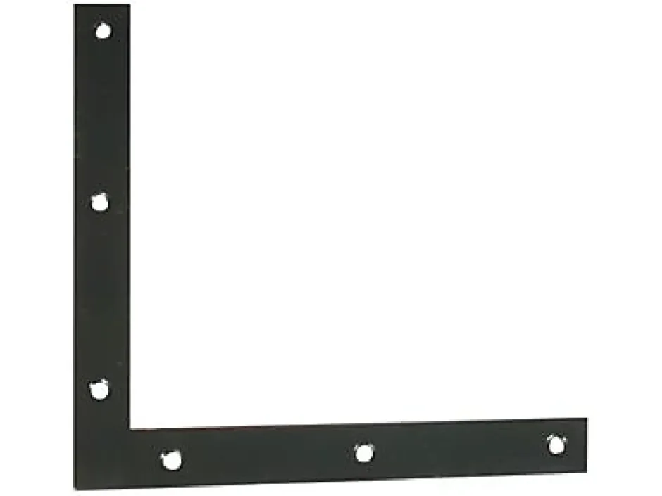 Equerre d'assemblage 300 x 300 mm - acier noir-Afbat Online