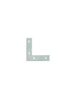 Equerre de fenêtre pour porte, 50x50x12,5mm, bouts carrés, acier zingué -^Thirard Clearance
