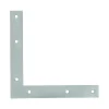 Equerre de fenêtre pour porte, 140x140x20mm, bouts carrés, acier zingué -^Thirard Clearance