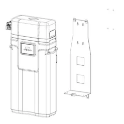 Equerre de fixation pour adoucisseur Iris-Apic Outlet