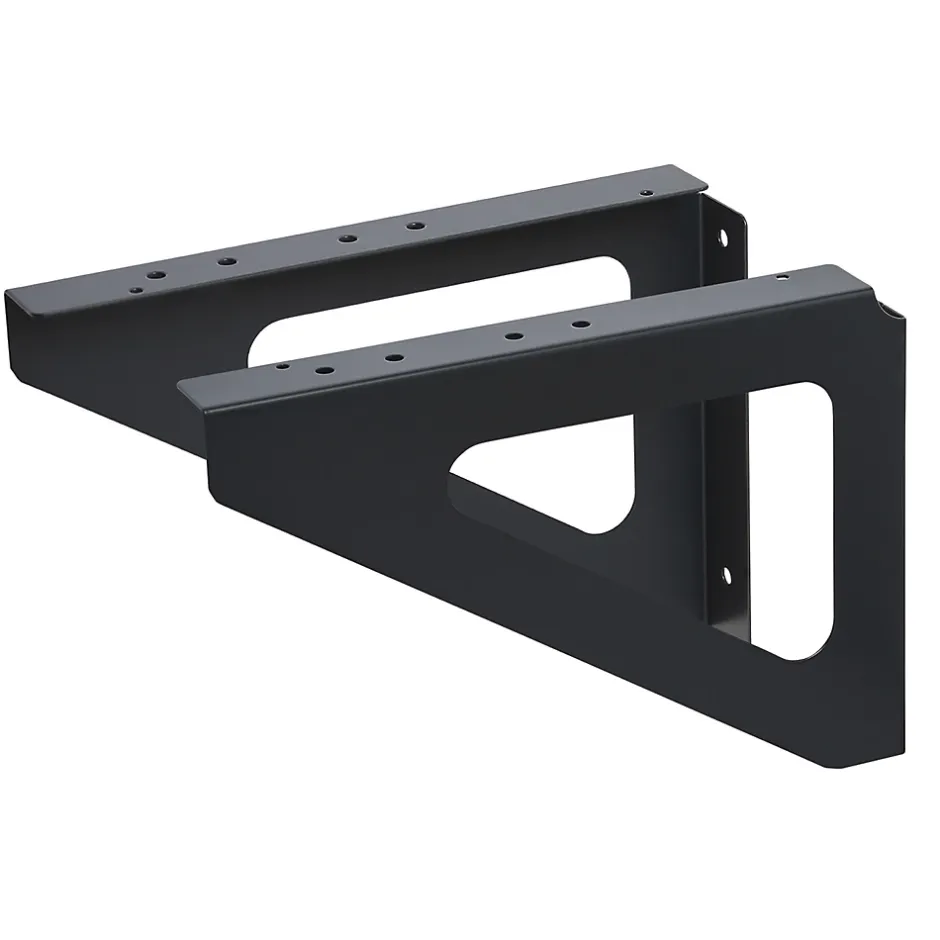 Equerres murales Noir mat RAL 9005MT-Renz Outlet