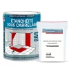 Etancheite sous carrelage, KIT douche, salle de bain, pièce humide - résine d'imperméabilisation, protection à l'eau - -2.5-Procom Hot