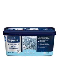 Etanchéité avant carrelage intérieur mat 2,5L^Ripolin