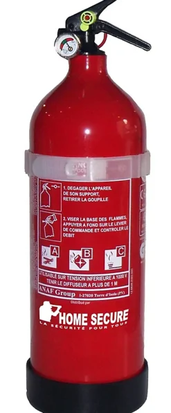 Extincteur poudre ABC 2 kg Lifebox avec manomètre^ Outlet