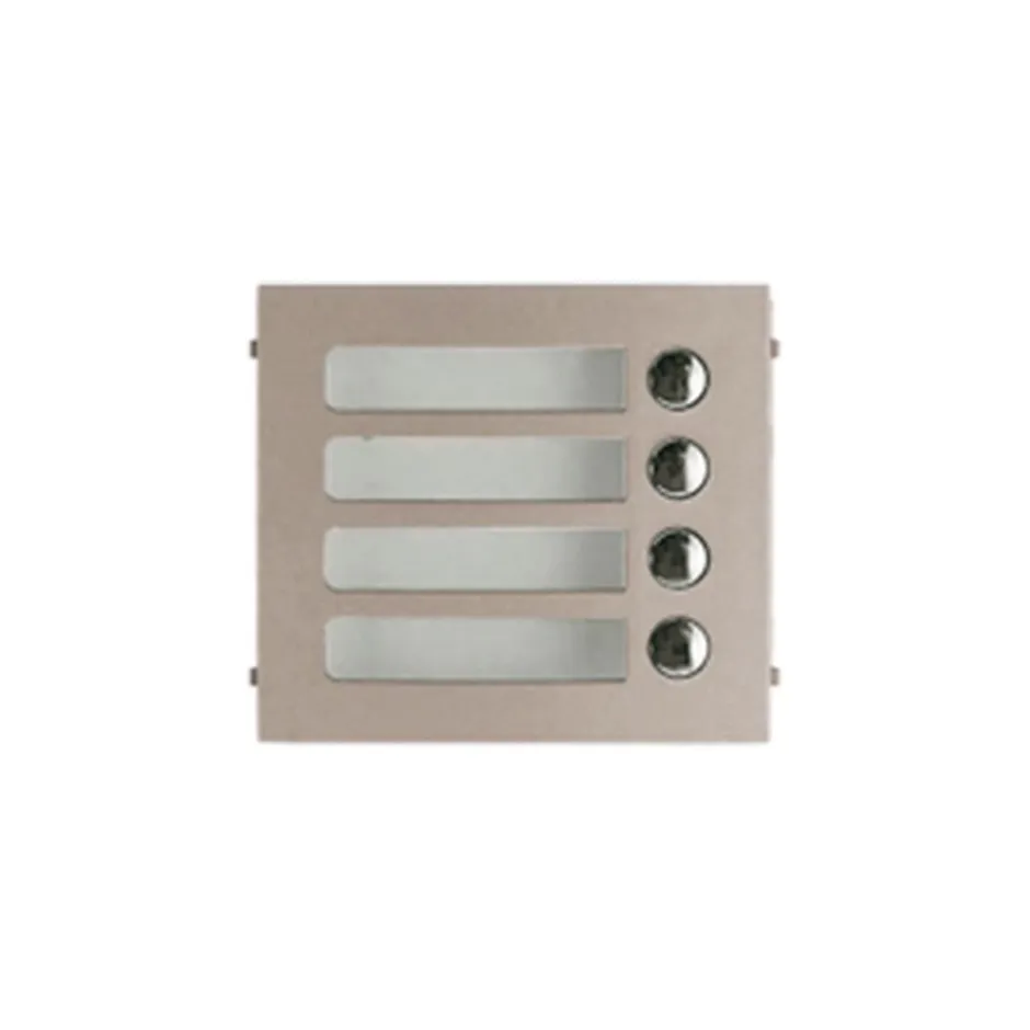 Façade 4 Boutons D'appel -^Aiphone New