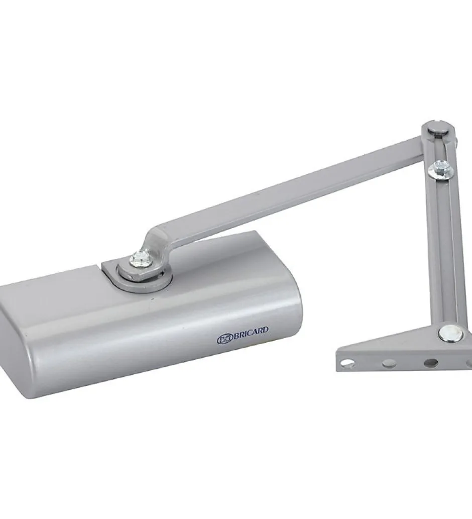 Ferme porte hydraulique bras compas Groom réversible jusqu'à 80 kg Vitesse réglable Force 3 Coupe feu^Autres Discount