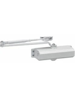 Ferme-porte automatique hydraulique force 4, blanc --Thirard Online
