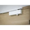 Ferme-porte automatique hydraulique Design force 3, bras coulissant, blanc -^Thirard Clearance