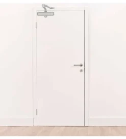Ferme-porte Bricard Blanc bras compas fermeture automatique jusqu à 60 kg Force 3^Autres New