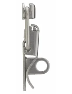 Fermeture à levier avec crochet cadenassable, inox, H.54mm, zingué -^Thirard