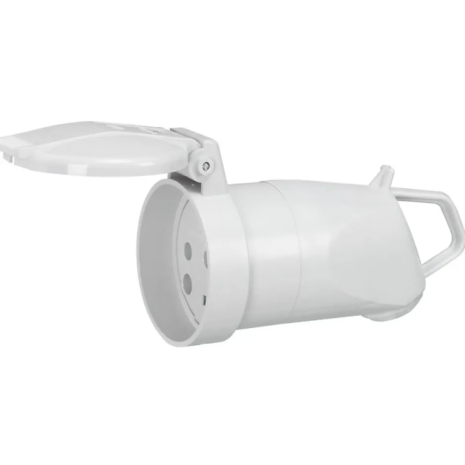 Fiche + clapet 3P+N+T 20A 400V Plexo^Legrand