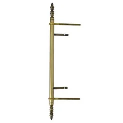 Fiche à lacets à goujon vieux laiton h.296 mm^Diall Discount