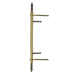 Fiche à lacets à goujon vieux laiton h.580 mm-Diall