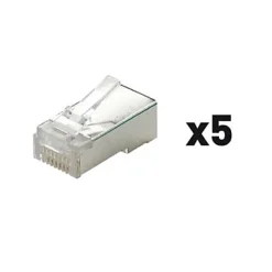 Fiche à sertir RJ45 type mâle vendue par 5 pièces^Erard New