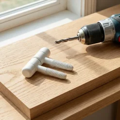 Fiche à visser blanc 13 x 35 mm vendue par 2-QCL Best