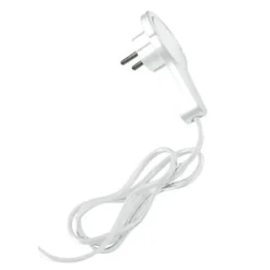 Fiche extra-plate blanc glossy 16A-Diall Clearance