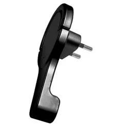 Fiche extra-plate noir glossy 6A-Diall Hot