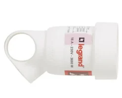 Fiche femelle 16A 2 P+T blanc avec anneau^Legrand Online