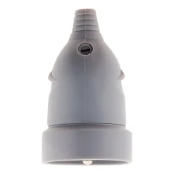 Fiche femelle 16A 2P+T - Gris -^Zenitech New