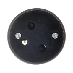 Fiche femelle 16A 2P+T - Noir -^Zenitech Online