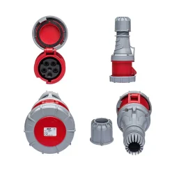 Fiche Femelle 63a Tétrapolaire 3p+n+t - étanche Ip67 --Ide Online