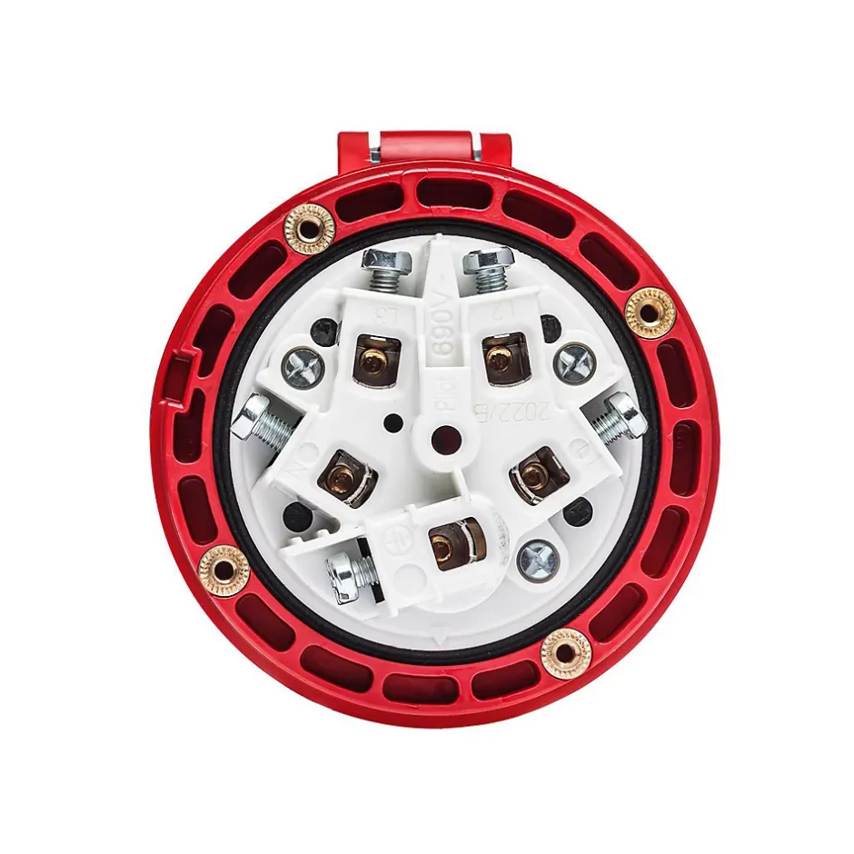 Fiche Femelle 63a Tétrapolaire 3p+n+t - étanche Ip67 --Ide Online