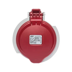 Fiche Femelle Tétrapolaire 32a 3p+n+t 380v - 5 Broches - étanche Ip44 --Ide New