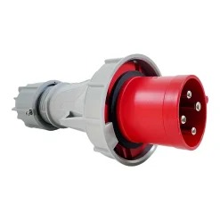 Fiche Male 63a Triphasé 3p+t - étanche Ip67 --Ide Best