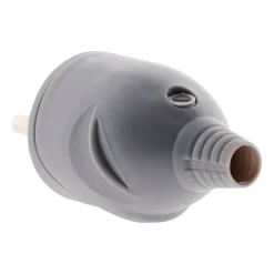 Fiche mâle 16A 2P+T - Gris -^Zenitech