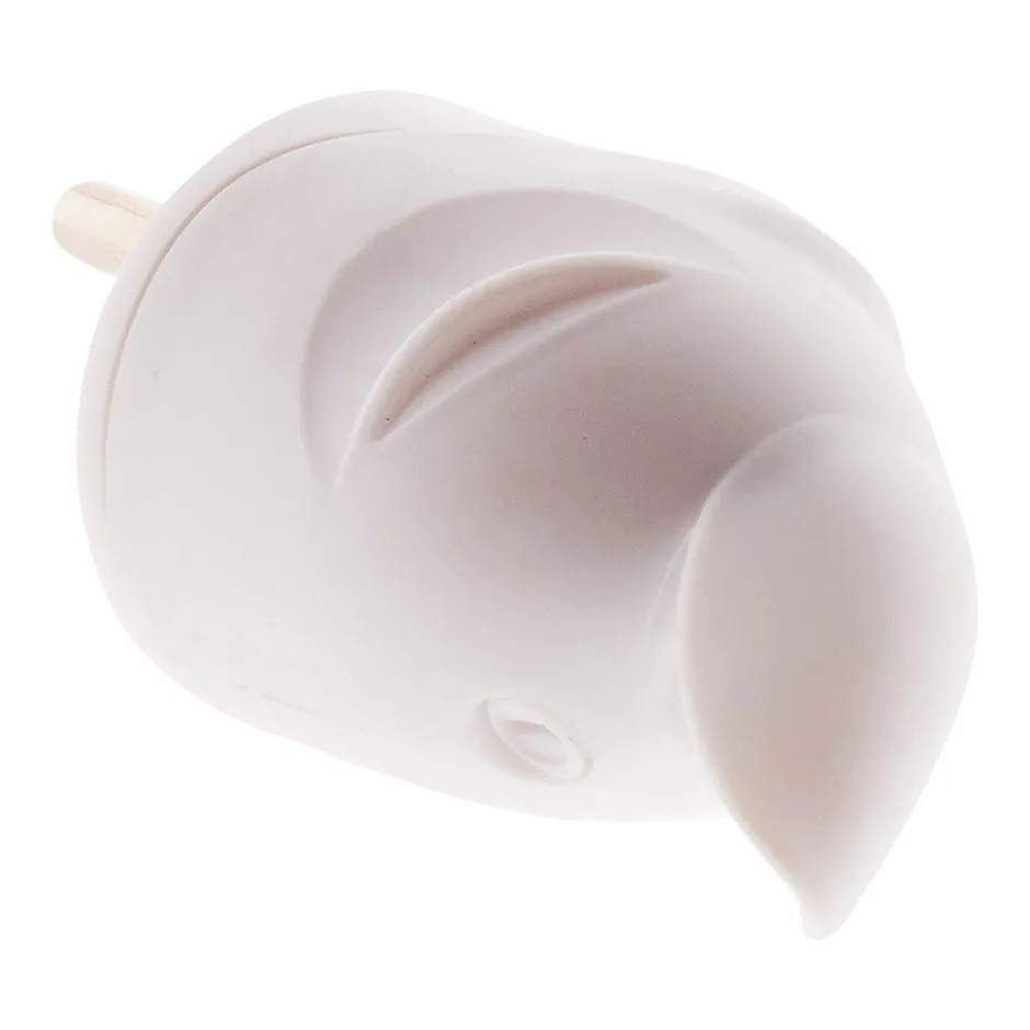 Fiche mâle coudée 16A 2P+T - Blanc --Zenitech Discount