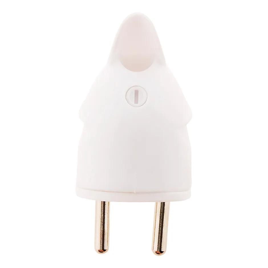 Fiche mâle coudée 16A 2P+T - Blanc --Zenitech Discount