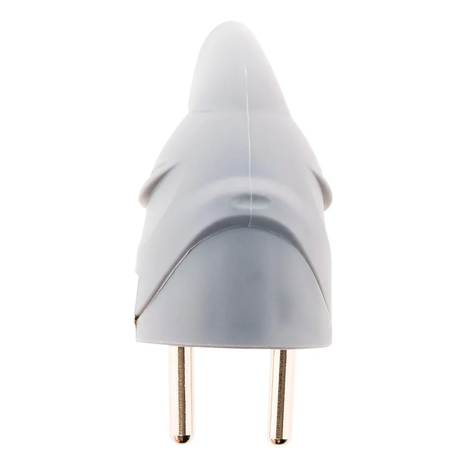 Fiche mâle coudée 16A 2P+T - Gris -^Zenitech