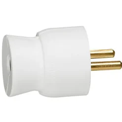Fiche mâle droit 16A 2 P+T blanc^Legrand Sale