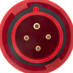 Fiche mâle IEC309 3P+T 32A --Zenitech New