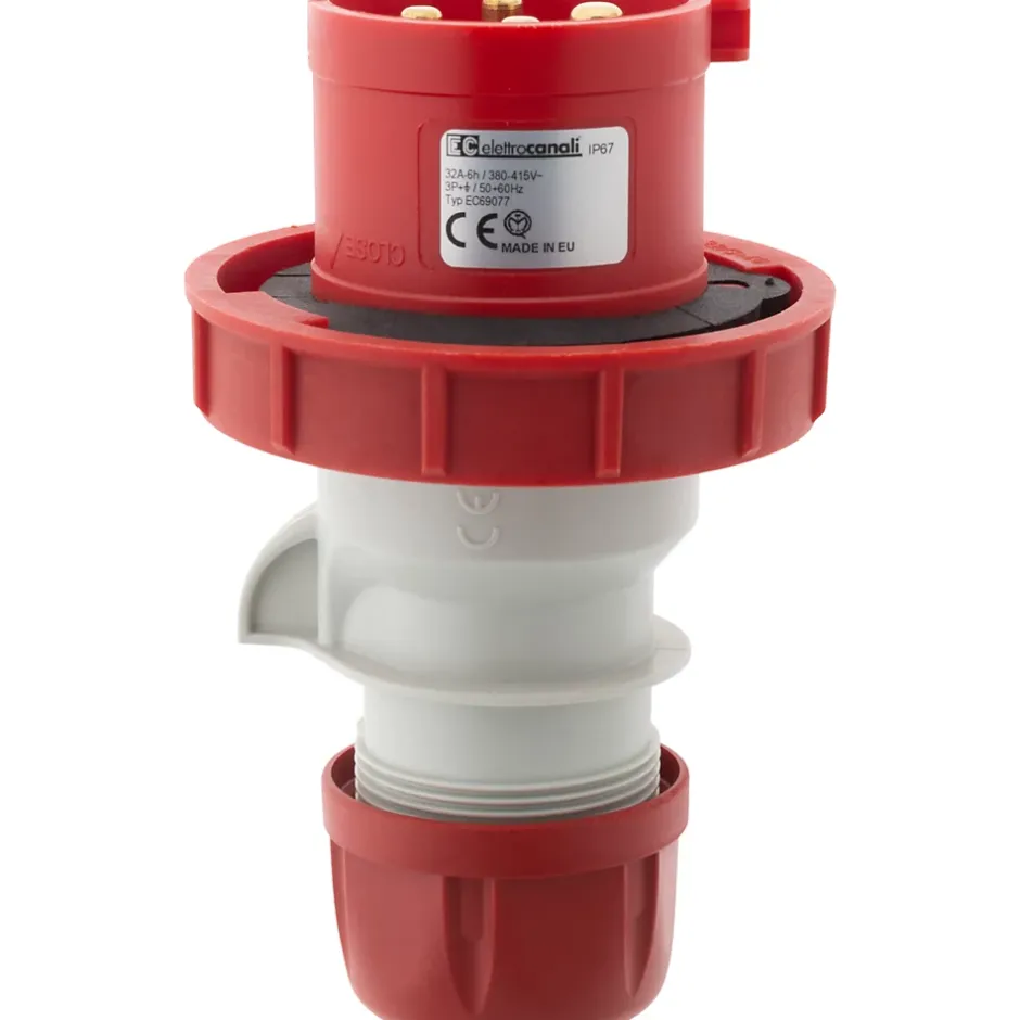 Fiche mâle IEC309 3P+T 16A --Zenitech Sale