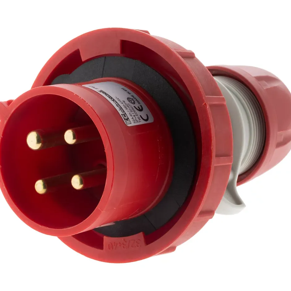Fiche mâle IEC309 3P+T 16A --Zenitech Sale