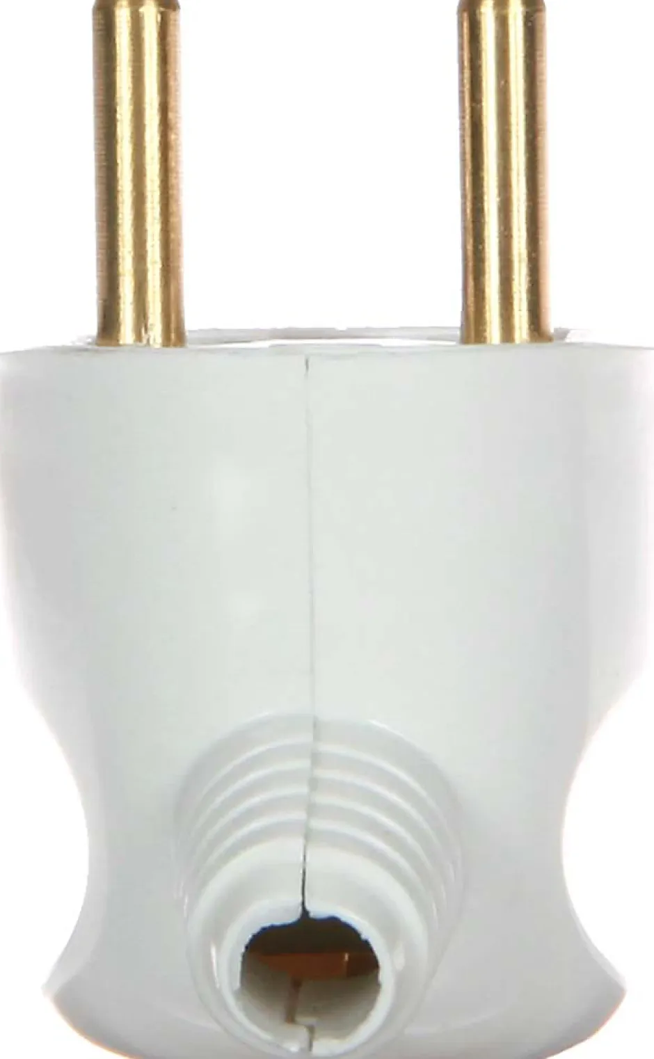 Fiche mâle latérale 2P+T IP40 blanc Lébénoïd-Lebenoid Online