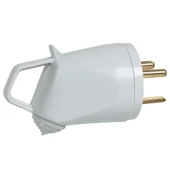 Fiche mâle Plexo 20 A 2 ports avec terre 230 V-Legrand Best