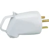 Fiche mâle Plexo 2 ports avec terre blanc 32A^Legrand Discount