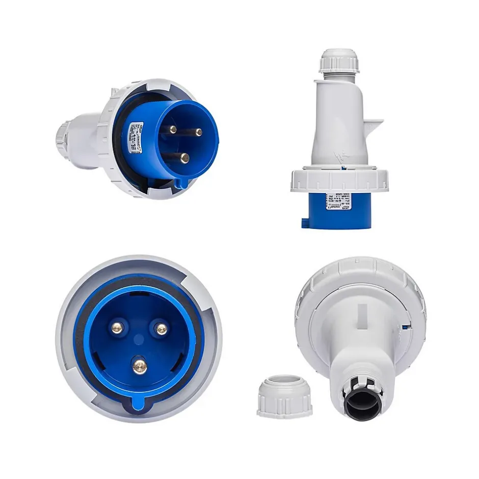 Fiche Mobile Male 32a 2p+t - étanchéité Renforcée Ip67 -^Ide Clearance