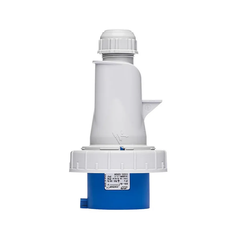 Fiche Mobile Male 32a 2p+t - étanchéité Renforcée Ip67 -^Ide Clearance