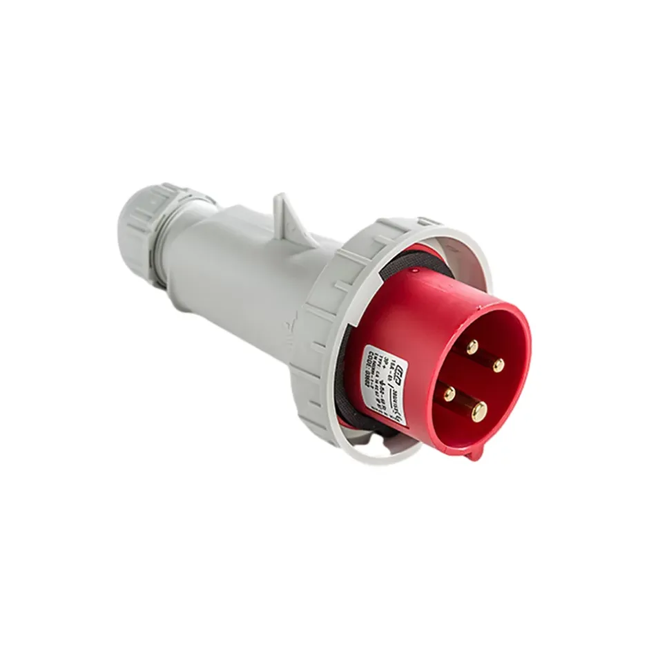 Fiche Mobile Male Triphasé 16a 3p+t 380v - 4 Broches - étanche Ip67 -^Ide