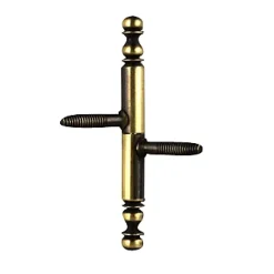 Fiche tourillon vieux laiton 10 x 120 mm^Diall Hot