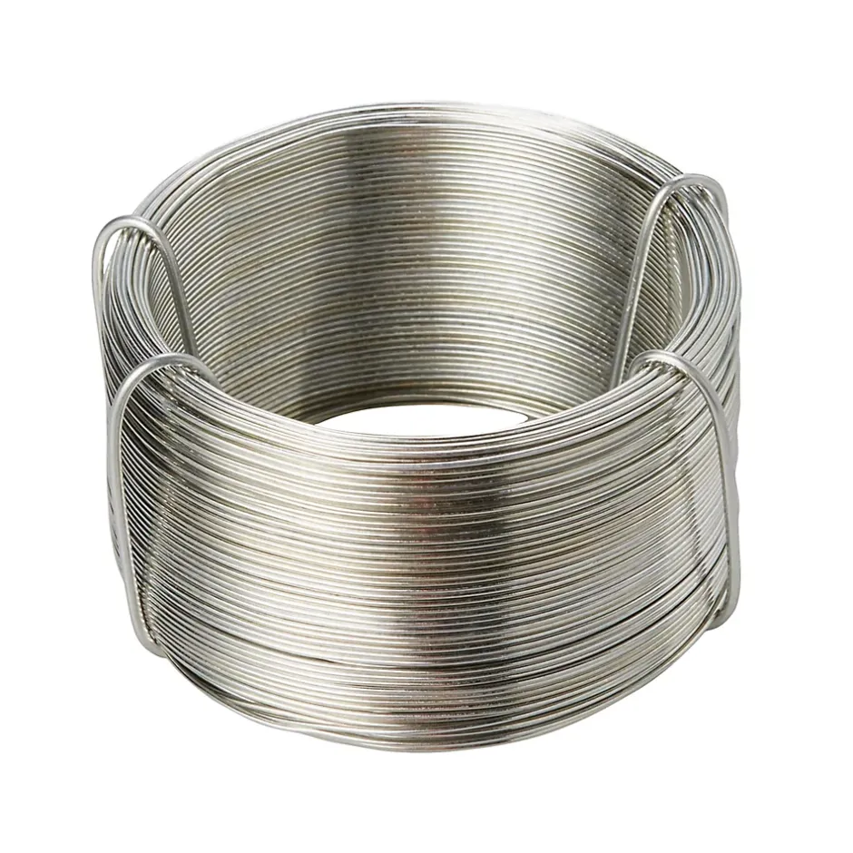 Fil d'acier ø0.7 mm, 75 m Argent^Diall