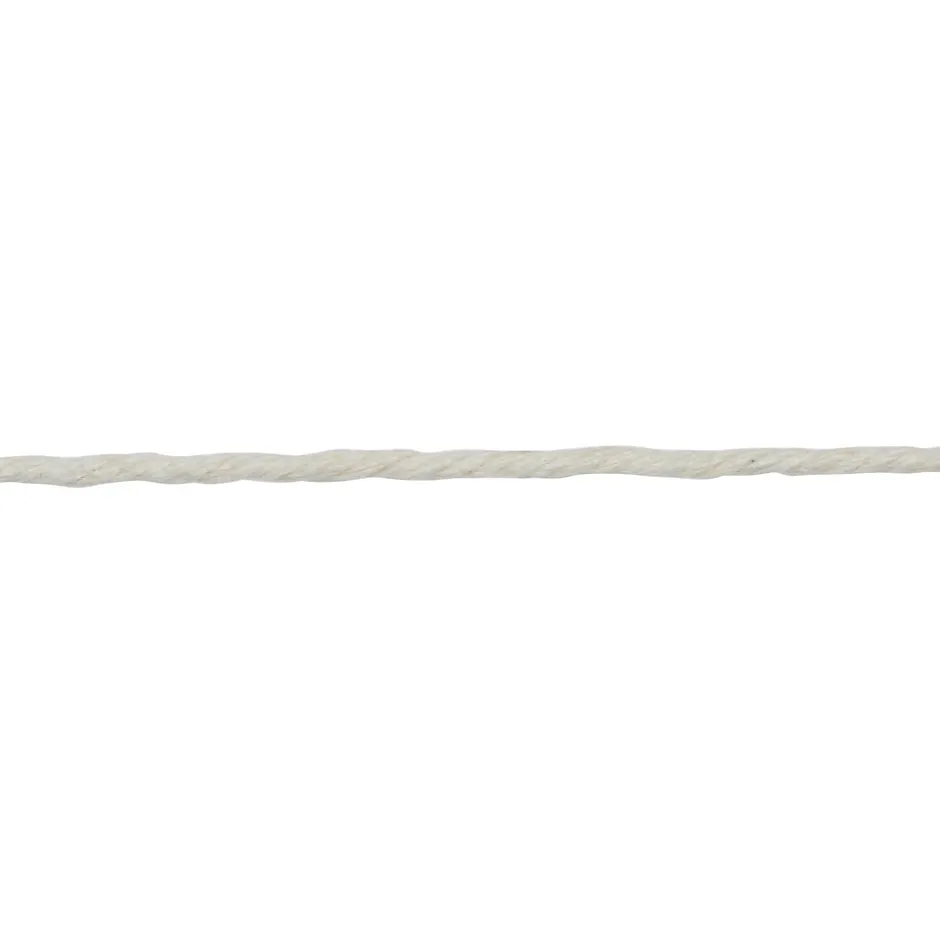 Fil de coton blanc ø1.2 mm, 60 m^Diall Outlet