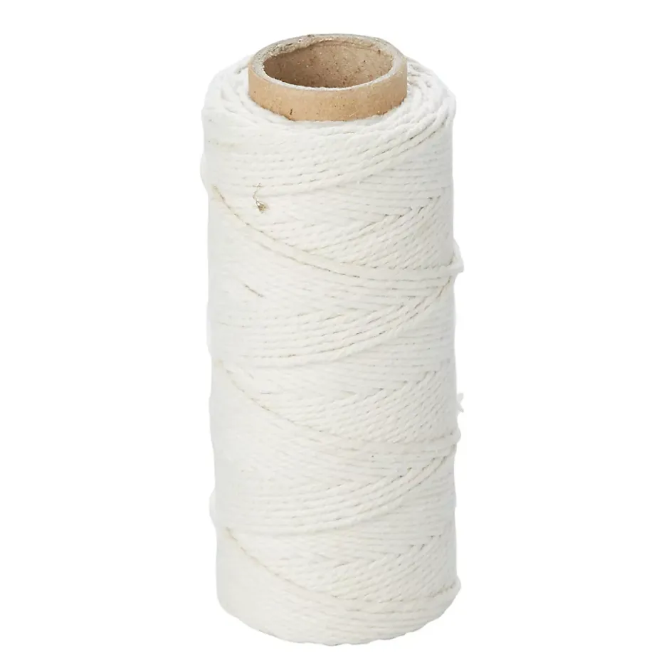 Fil de coton blanc ø1.2 mm, 60 m^Diall Outlet