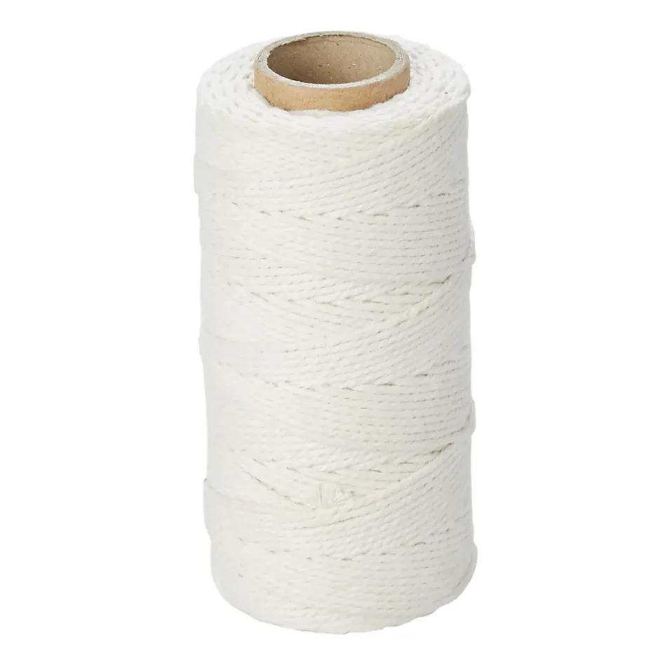 Fil de coton blanc ø1.2 mm, 79 m^Diall Discount