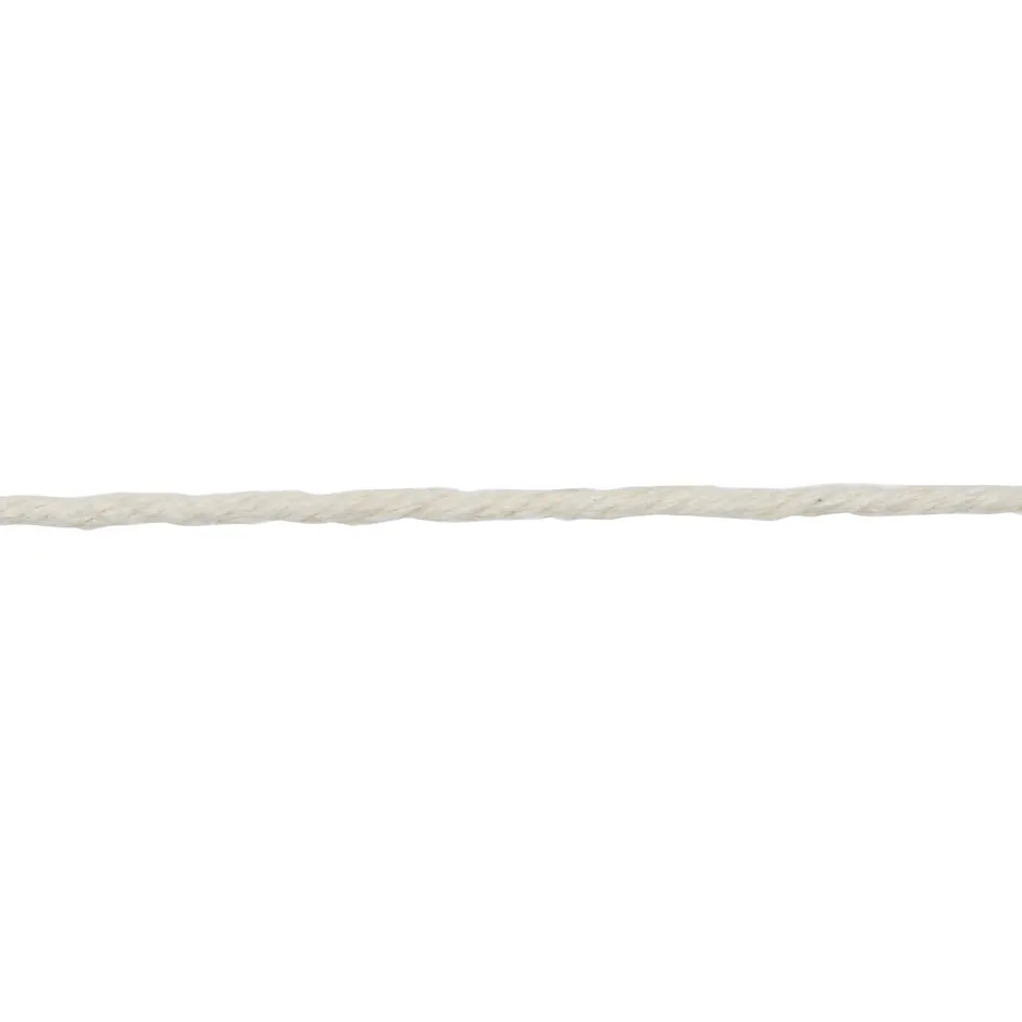 Fil de coton blanc ø1.2 mm, 79 m^Diall Discount