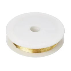 Fil de laiton ø0.4 mm, 30 m Cuivre^Diall Sale