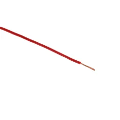 Fil électrique H07VK 1x1,5mm² rouge - 5m --Zenitech